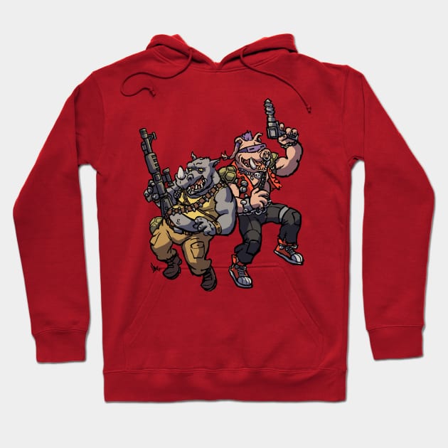 Hench Mutants Hoodie by grungethemovie